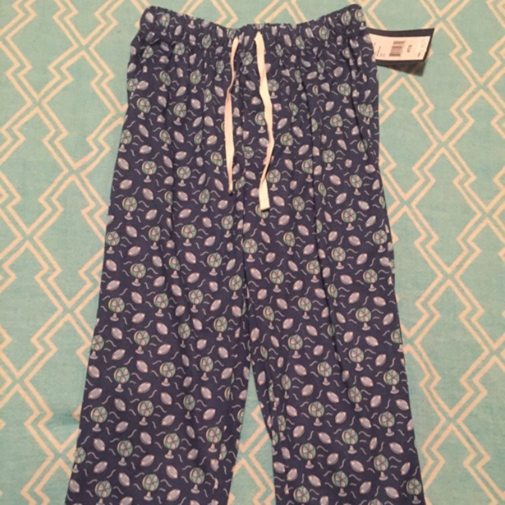 Vineyard Vines Football Pajama Pants